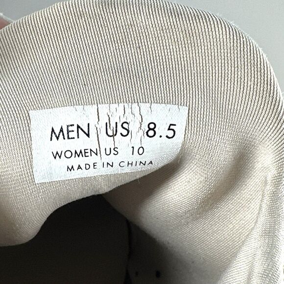 Clearweather Shoes Mens Size 8.5 Women’s 10 Contera Oatmeal Suede Sneakers - Picture 13 of 16